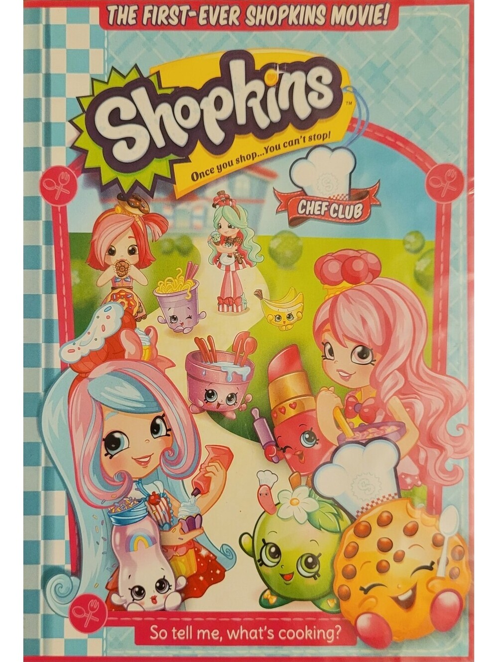 Shopkins Chef Club DVD The First-Ever Shopkins Movie Kids Animated Family